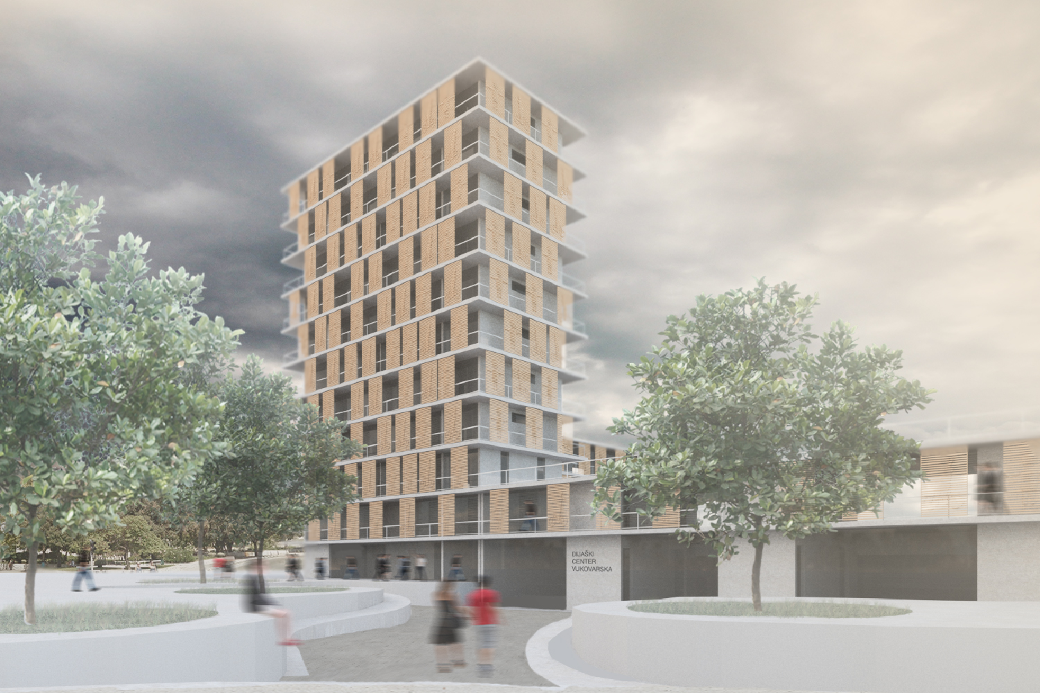 Vizualizacija Dijaški center Vukovarska