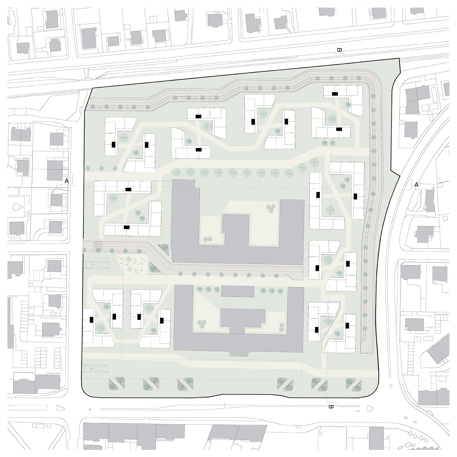 Projekt Rethinking Tobačna Ali Bivanje Tloris 1
